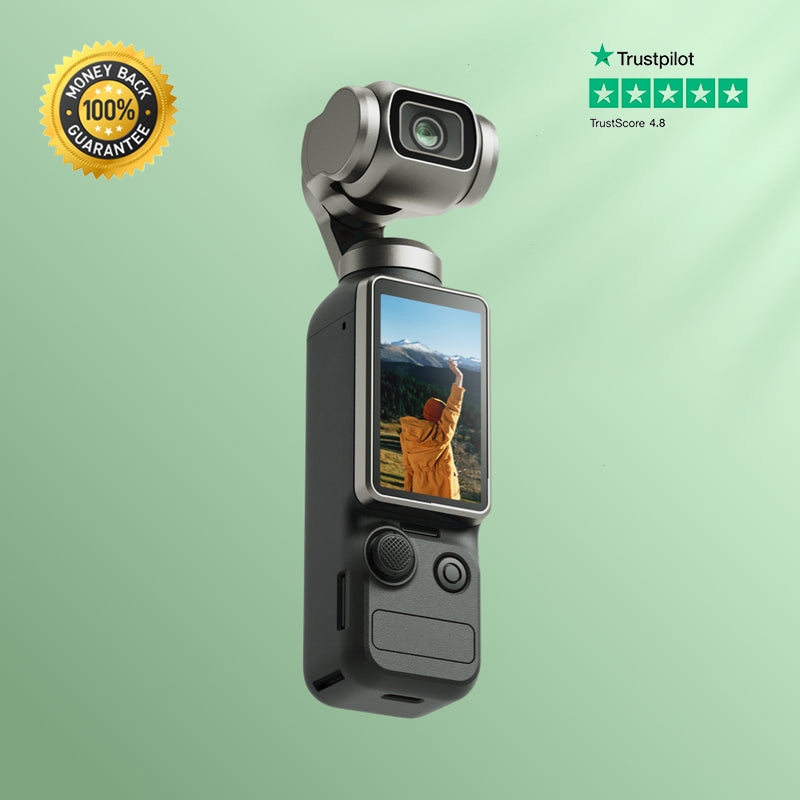 Nano Pixels 4K120fps Pocket Gimbal Camera with 1 CMOS Sensor
