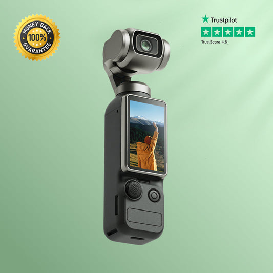 Nano Pixels 4K120fps Pocket Gimbal Camera with 1 CMOS Sensor