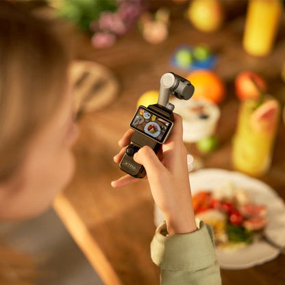 Nano Pixels 4K120fps Pocket Gimbal Camera with 1 CMOS Sensor